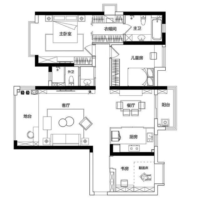 86㎡驚艷北歐風裝修，業(yè)主與設計師“異地戀”修成正果！