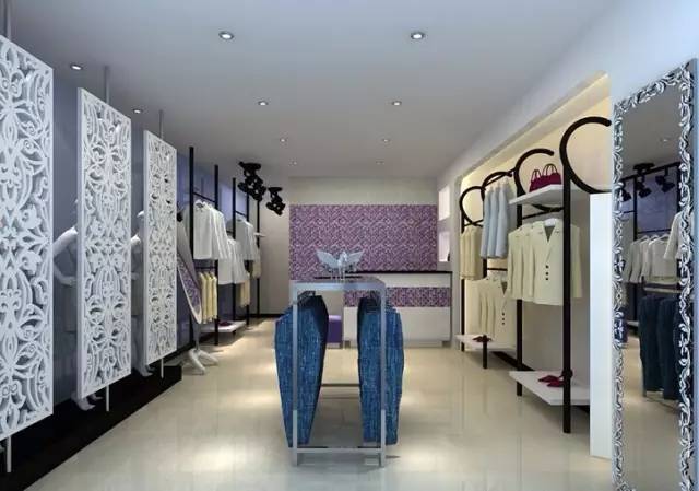 服裝店裝修_服裝網店裝修素材_服裝定制店裝修效果圖