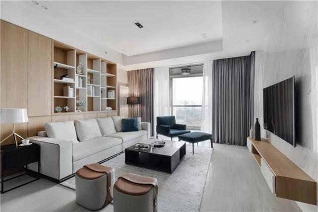 客廳背景墻怎樣裝才好看？19款現(xiàn)代簡(jiǎn)約客廳效果圖分享