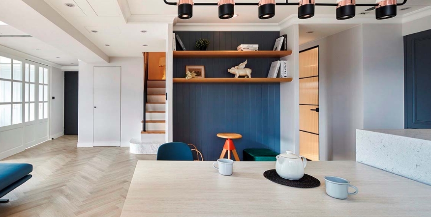 簡(jiǎn)約美式風(fēng)客廳效果圖