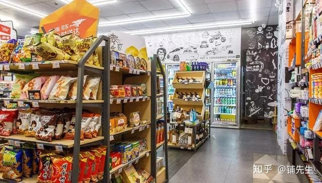 便利店裝修圖片_上?？炜捅憷蟪傻阓便利蜂(濱海國泰大廈2號樓店)