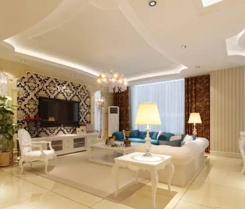 120平米裝修效果圖大全  歐式裝修風格堪比豪宅的設(shè)計0