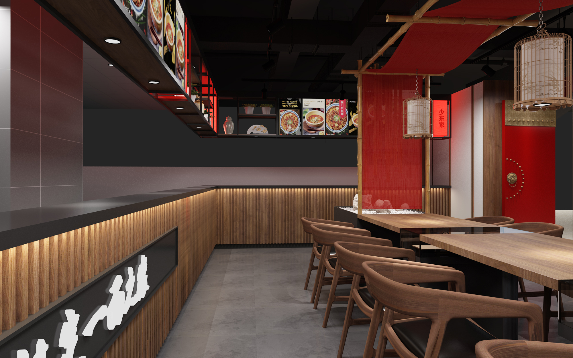 面館裝修效果圖大全_小面館裝修效果圖大全_書房裝修效果簡約圖