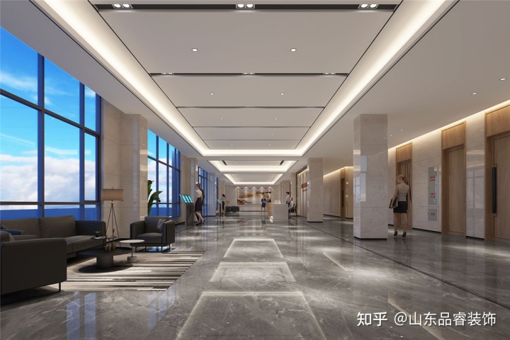 辦公室裝修設(shè)計吊頂?shù)奶旎ò逵心男?？六種天花板樣式有你相中的嗎？