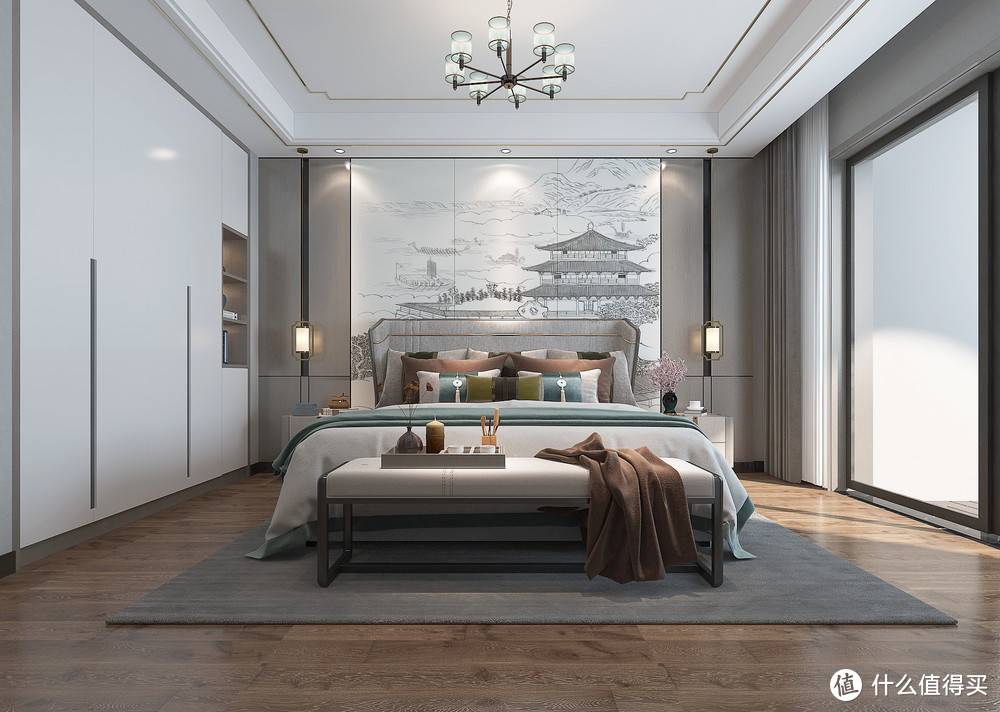 看南通夫妻的新中式風格裝修，那叫一個高級，全屋清爽，超級治愈