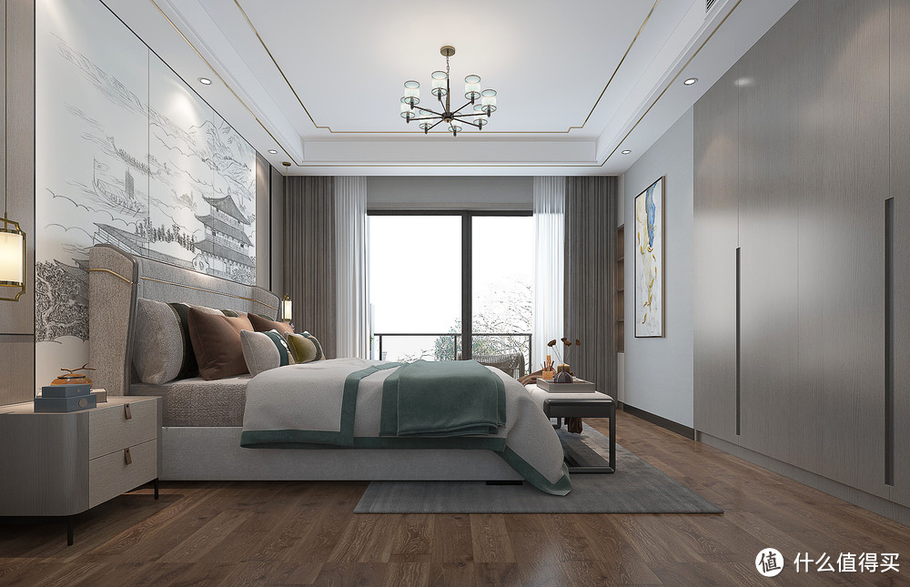 看南通夫妻的新中式風格裝修，那叫一個高級，全屋清爽，超級治愈