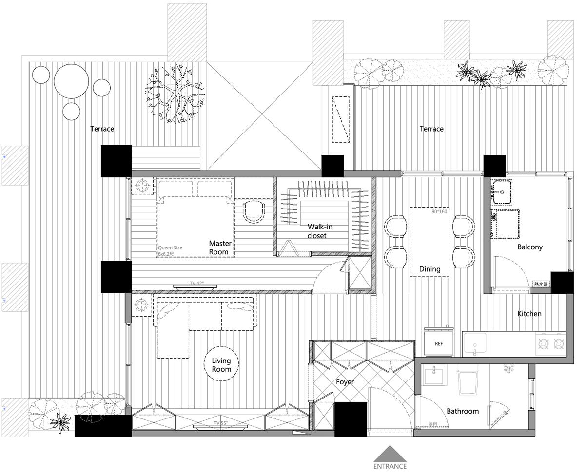 一個(gè)人過(guò)，就買(mǎi)套小戶型！學(xué)她家這樣裝，簡(jiǎn)約高級(jí)灰太有感覺(jué)了