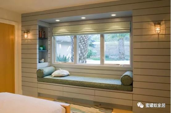 8款不同飄窗裝修效果圖 老婆這樣改飄窗感覺沙發(fā)都省了！