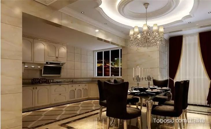 9款家庭餐廳裝修效果圖，生活不將就