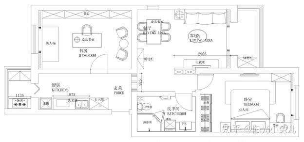兩室一廳裝修樣板間！超美超浪漫的歐式風(fēng)，太美好了吧，羨慕