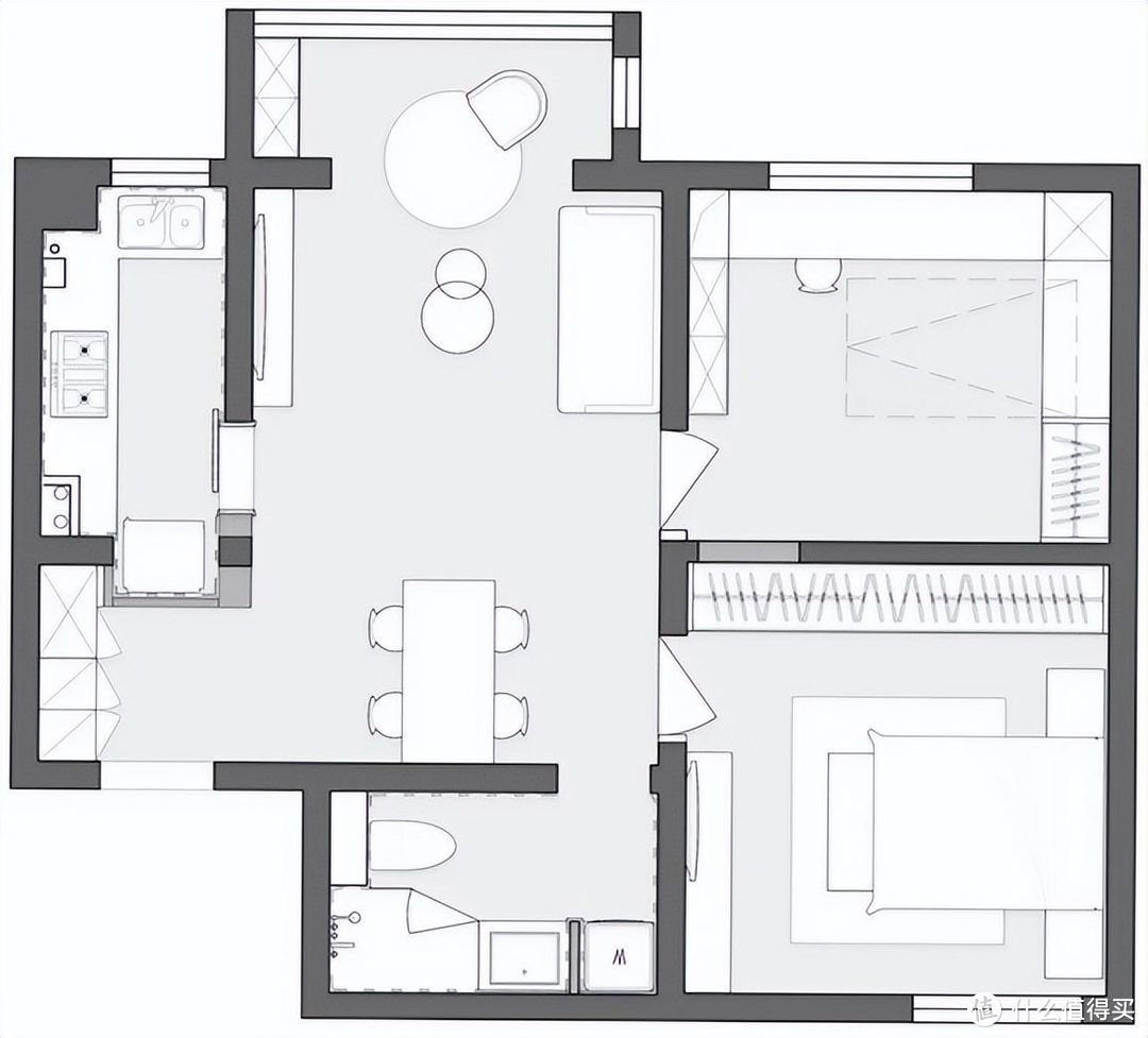 我也想給父母裝一套這樣的養(yǎng)老房，不用多豪華，簡(jiǎn)潔舒適就夠了