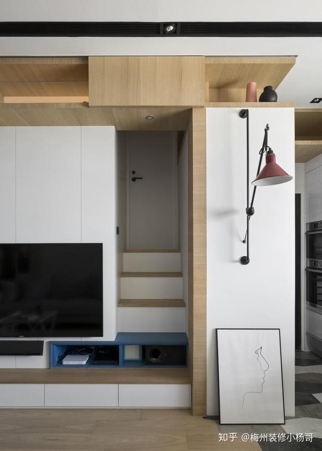 梅州裝修，40平米小戶型，大空間的巧妙設(shè)計