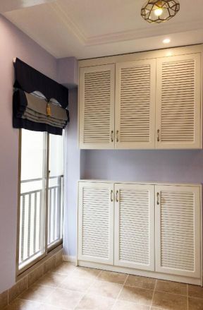 鞋柜設計效果圖 美式風格鞋柜