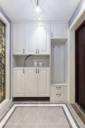 歐式鞋柜裝修效果圖 歐式鞋柜設計圖