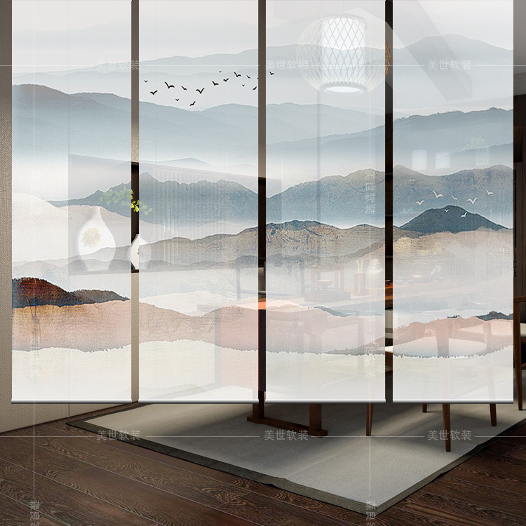 6款布藝隔斷效果圖   隔斷設(shè)計輕松自如